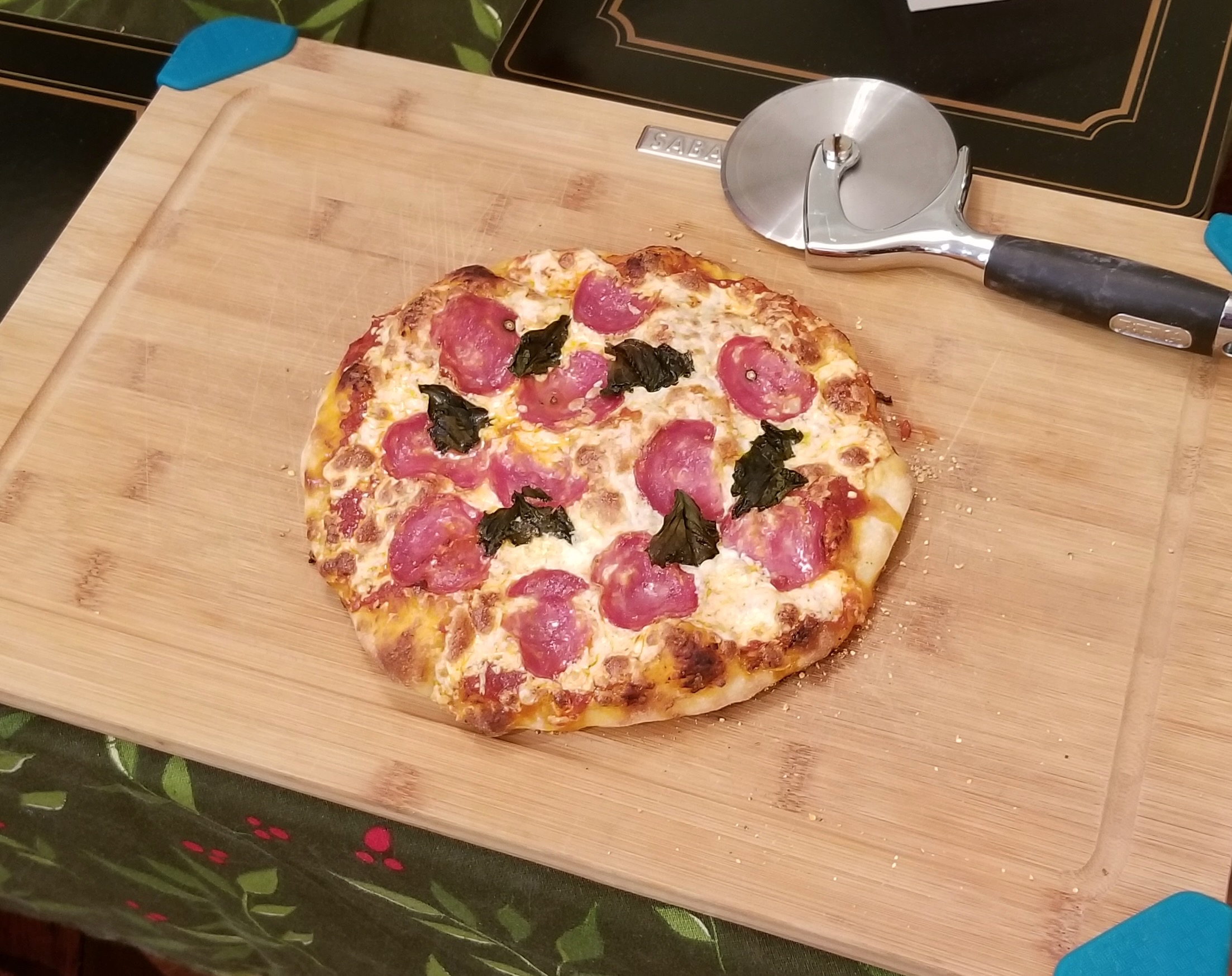 picture of final pizza product